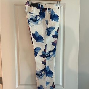 Banana Republic Ryan Floral Ankle Pants NWT